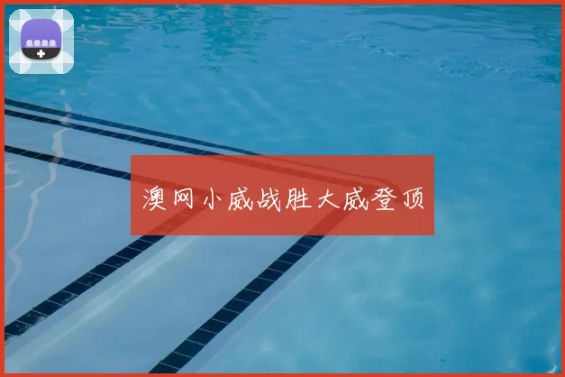 澳网小威战胜大威登顶